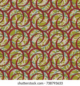 Abstract color seamless pattern for new background.