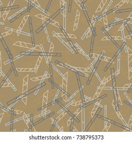 Abstract color seamless pattern for new background.
