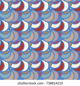Abstract color seamless pattern for new background.