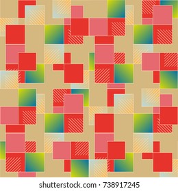 Abstract color seamless pattern for new background.