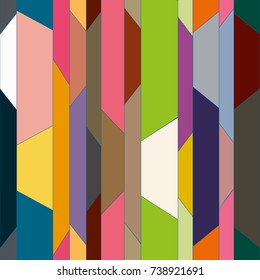 Abstract color seamless pattern for new background.