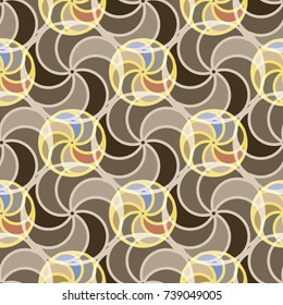 Abstract color seamless pattern for new background.