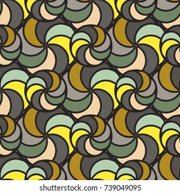 Abstract color seamless pattern for new background.