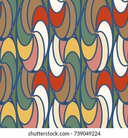 Abstract color seamless pattern for new background.