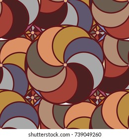Abstract color seamless pattern for new background.