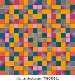 Abstract color seamless pattern for new background.
