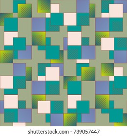 Abstract color seamless pattern for new background.