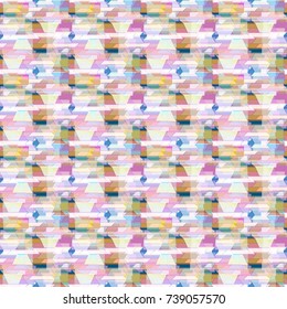 Abstract color seamless pattern for new background.
