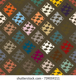 Abstract color seamless pattern for new background.