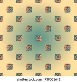 Abstract color seamless pattern for new background.