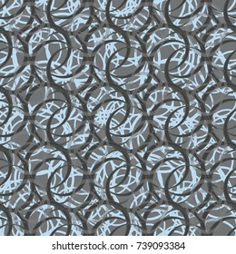 Abstract color seamless pattern for new background.