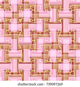 Abstract color seamless pattern for new background.