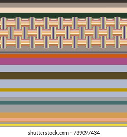 Abstract color seamless pattern for new background.