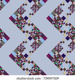 Abstract color seamless pattern for new background.