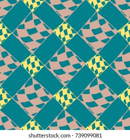 Abstract color seamless pattern for new background.