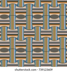 Abstract color seamless pattern for new background.