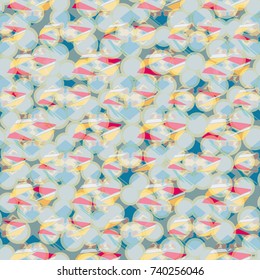 Abstract color seamless pattern for new background.