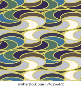 Abstract color seamless pattern for new background.