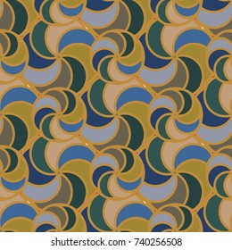 Abstract color seamless pattern for new background.