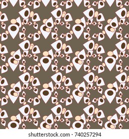 Abstract color seamless pattern for new background.
