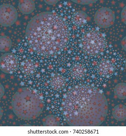 Abstract color seamless pattern for new background.