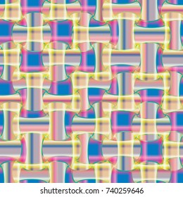 Abstract color seamless pattern for new background.