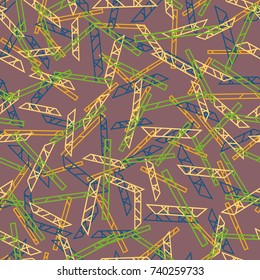 Abstract color seamless pattern for new background.