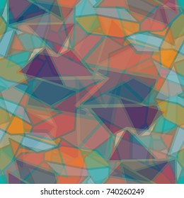 Abstract color seamless pattern for new background.