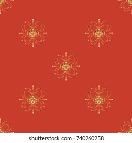 Abstract color seamless pattern for new background.