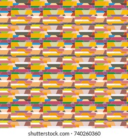 Abstract color seamless pattern for new background.