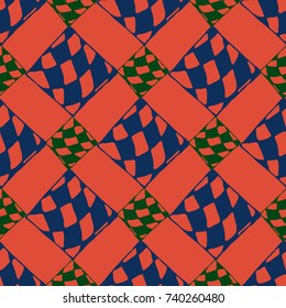 Abstract color seamless pattern for new background.