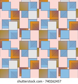 Abstract color seamless pattern for new background.