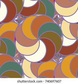 Abstract color seamless pattern for new background.