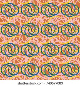 Abstract color seamless pattern for new background.