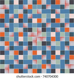 Abstract color seamless pattern for new background.