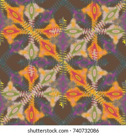 Abstract color seamless pattern for new background.