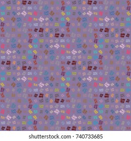 Abstract color seamless pattern for new background.