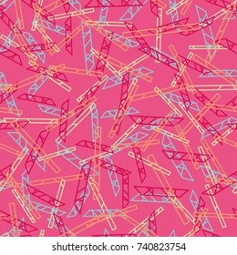 Abstract color seamless pattern for new background.