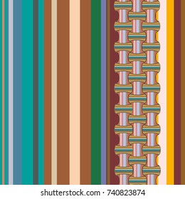 Abstract color seamless pattern for new background.