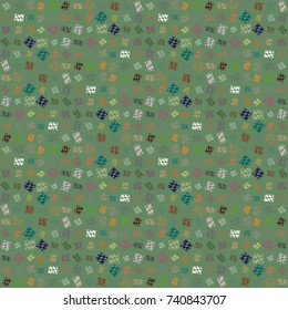 Abstract color seamless pattern for new background.