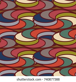 Abstract color seamless pattern for new background.
