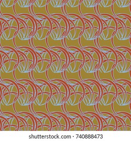 Abstract color seamless pattern for new background.