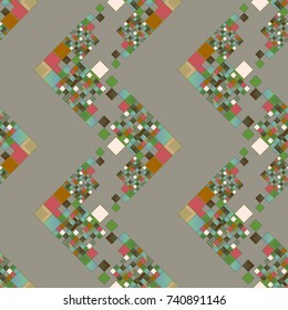 Abstract color seamless pattern for new background.