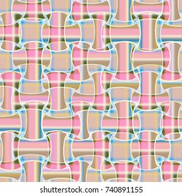 Abstract color seamless pattern for new background.