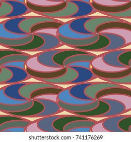 Abstract color seamless pattern for new background.
