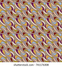 Abstract color seamless pattern for new background.