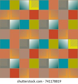 Abstract color seamless pattern for new background.