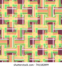 Abstract color seamless pattern for new background.