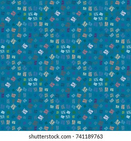 Abstract color seamless pattern for new background.