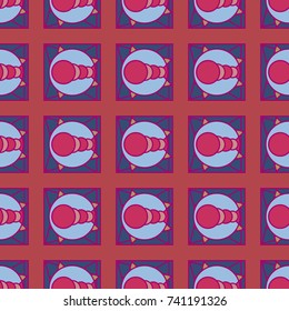 Abstract color seamless pattern for new background.